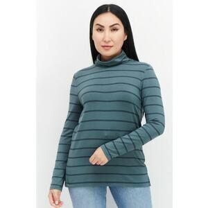 Market & Spruce cowl neck women's green cowl neck NWT Size Medium office preppy